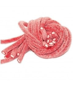 Câbles Acidulés Fraise artisanaux – ML Bonbons - M&Lbonbons Français.